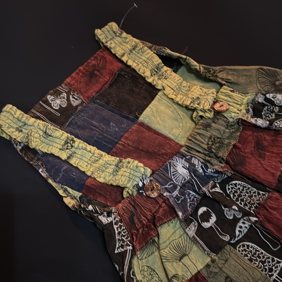 Handmade Patchwork overalls - Picture 5 of 8